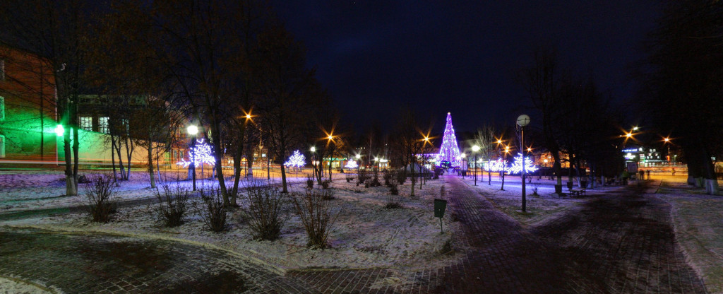 Ул. Ленина берет начало здесь